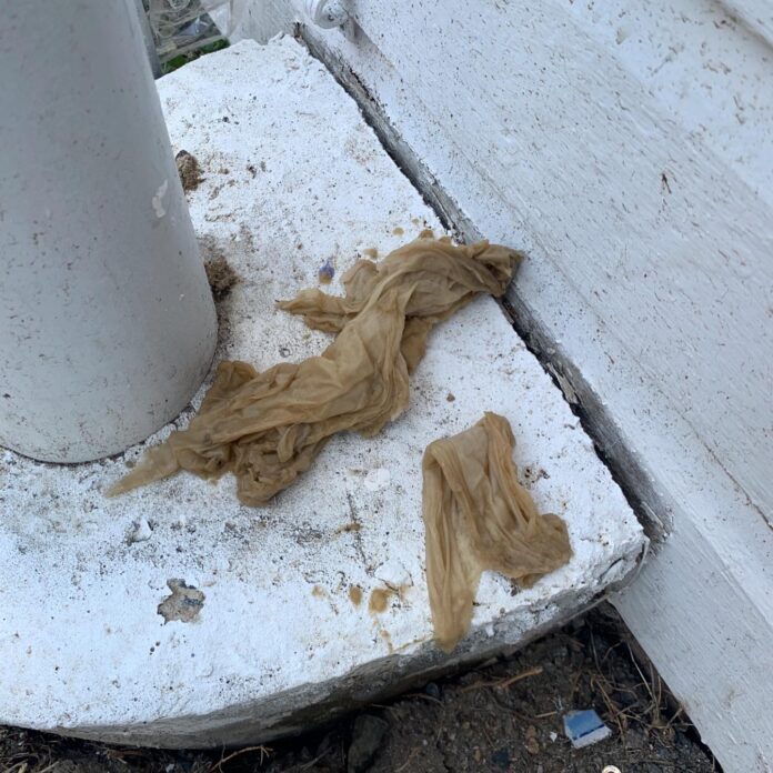 baby wipes causing blocked sewer drain