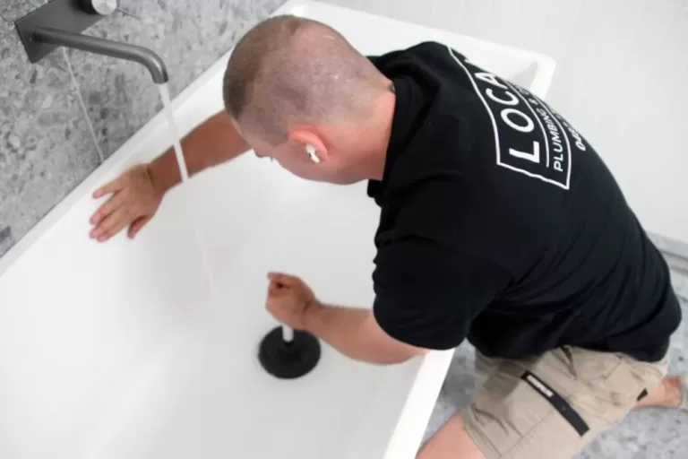 blocked bath plumbers