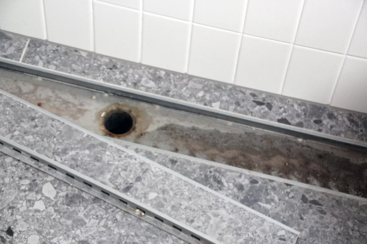 Shower Drain Blockage