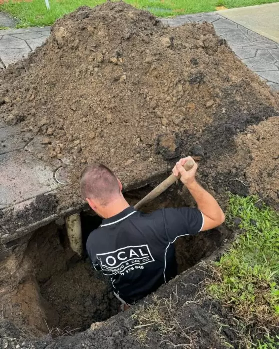 blocked sewer drain in mermaid waters