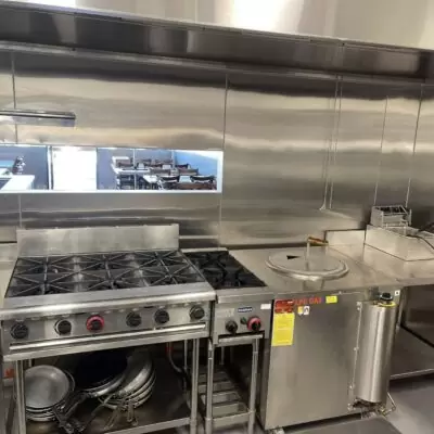 Commercial gas kitchen fitout for Indian restaurant in Upper Coomera.